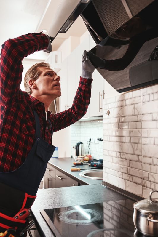 Restaurant Hood Installation detail